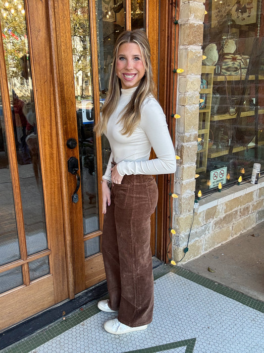 KanCan Corduroy High Rise Jeans