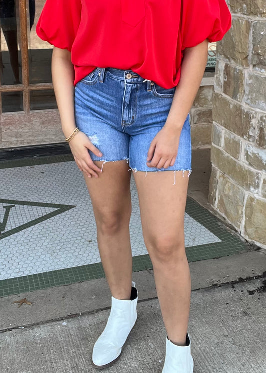 KanCan Bellini High Rise Shorts