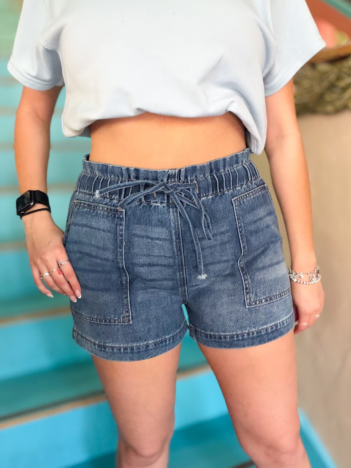KanCan Shorts - Paper Bag