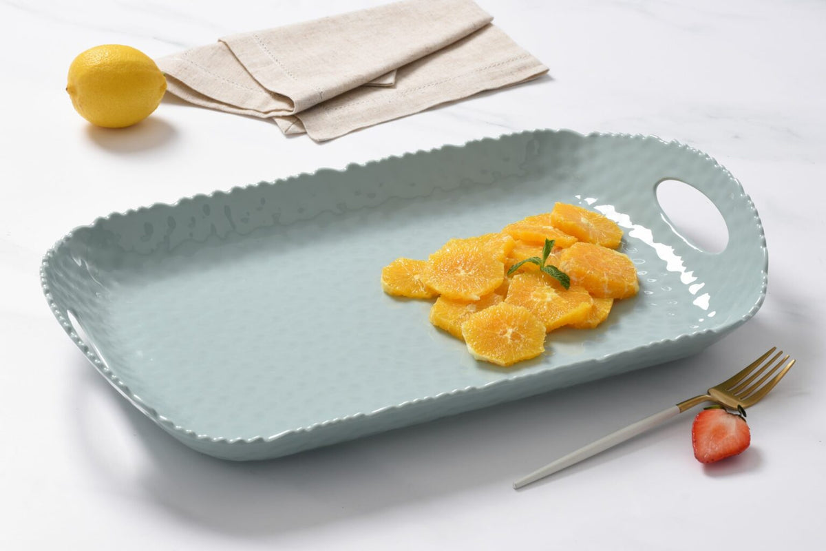 Tabletop | Rectangular Tray with Handles