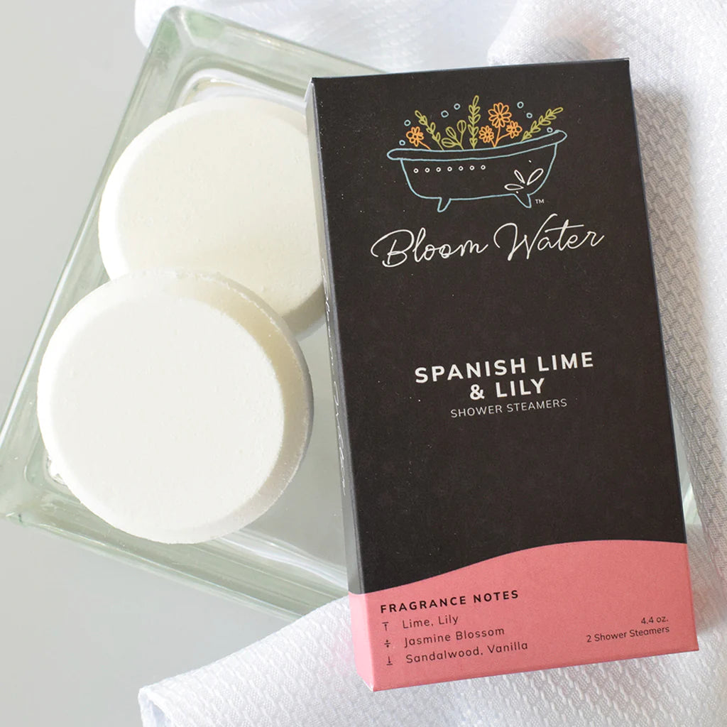 Steamers | Spanish Lime &amp; Lily Shower Steamers