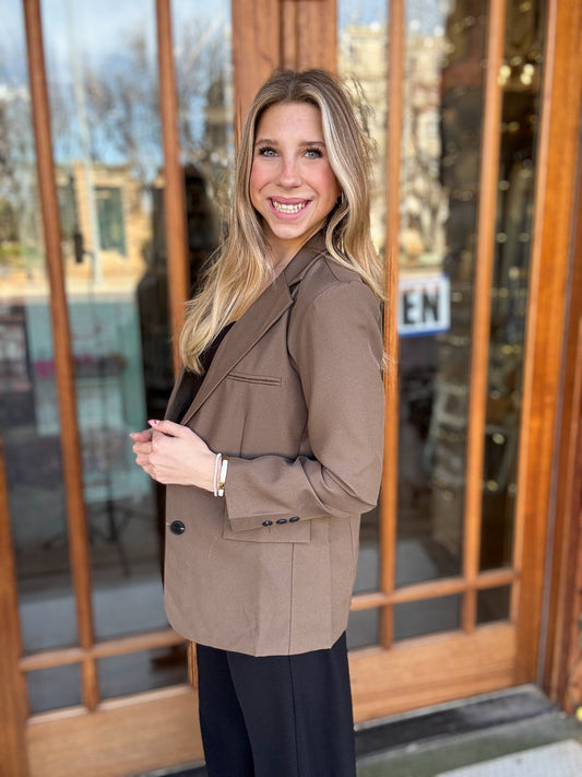 Coffee Blazer
