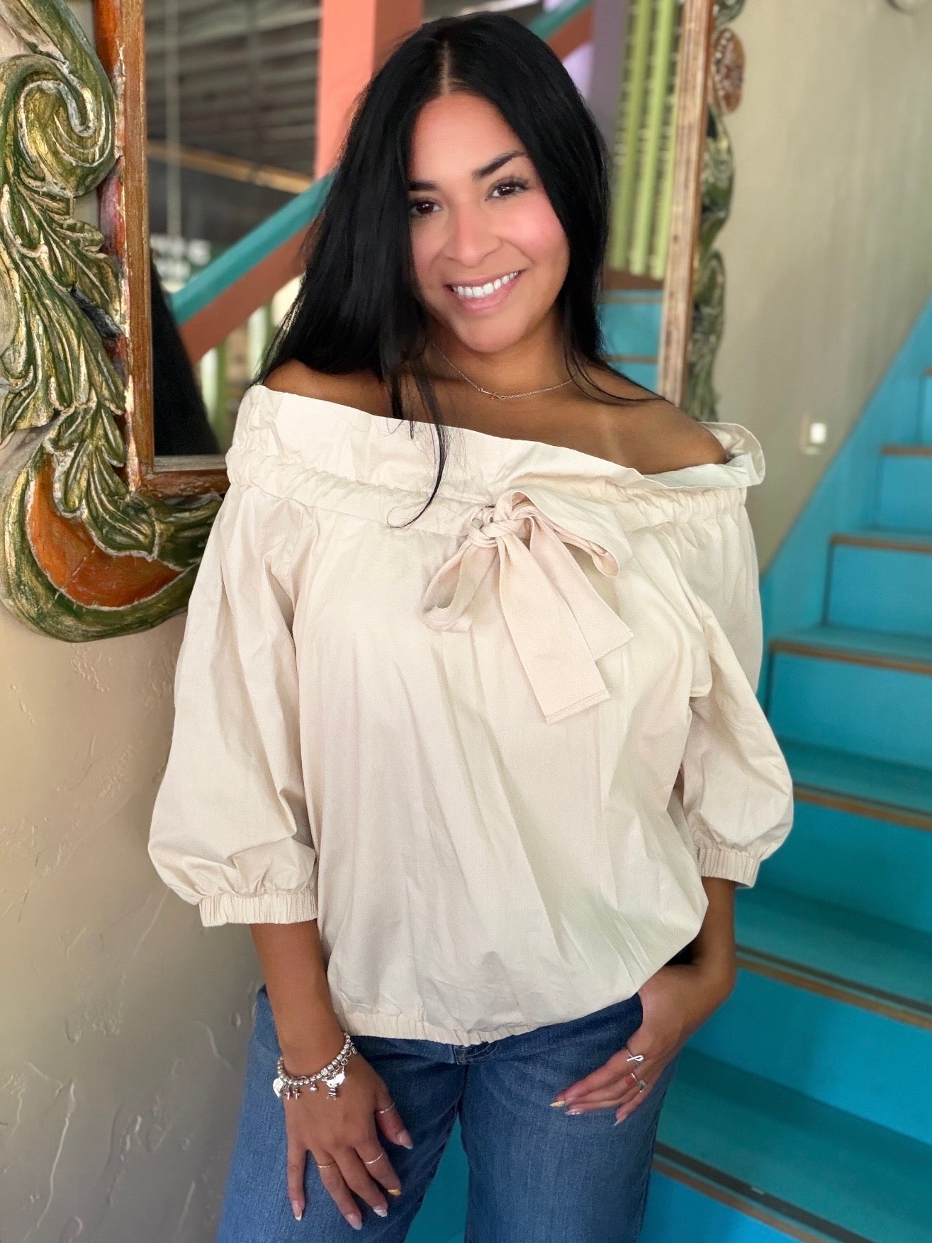 Blouse - Jodifl Whisper Bubble Sleeve