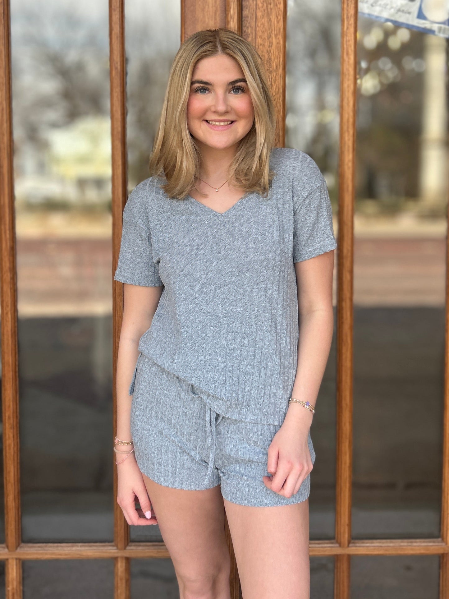 Light Blue Pajama Set