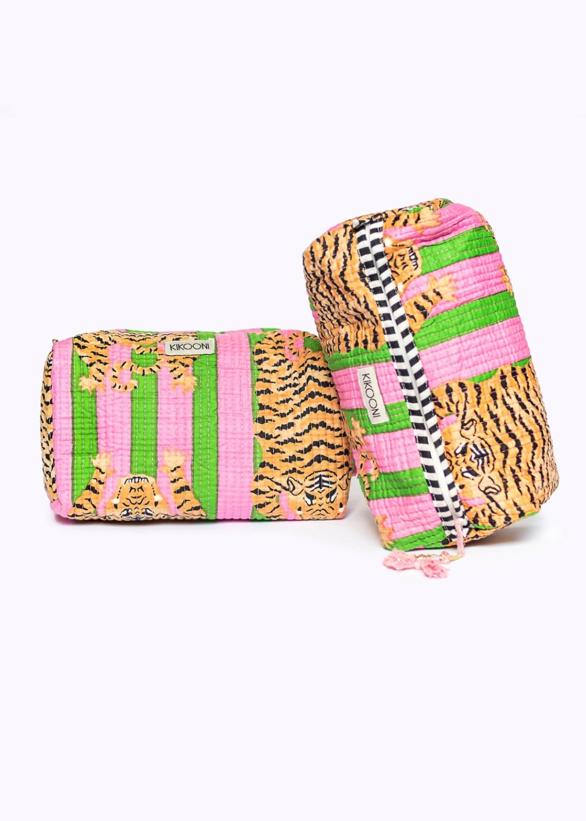 Bags | Sunshine Tienda Poppy Tiger Candy Handmade Cotton Cosmetic Bag (Large)