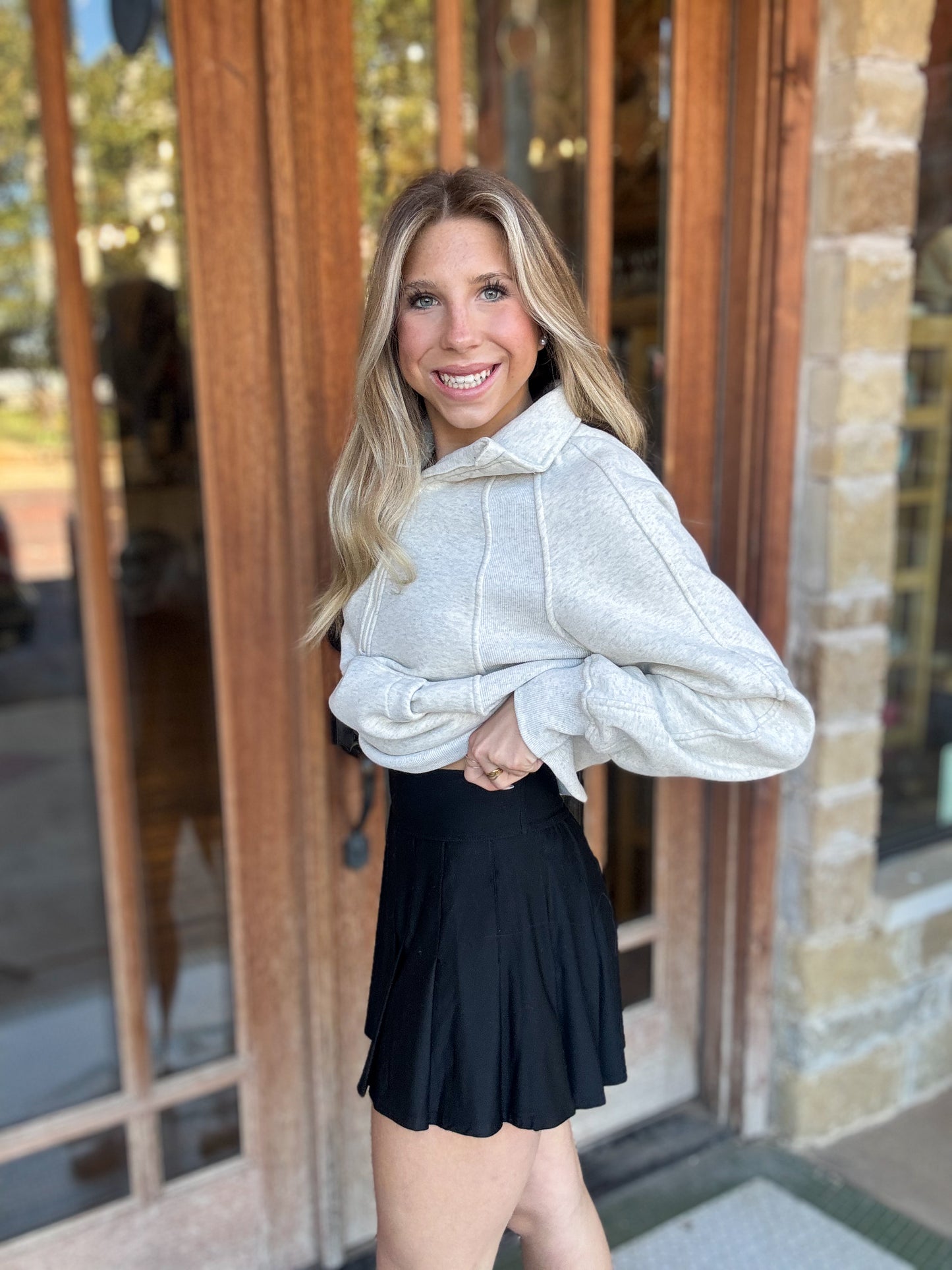 Athleisure | Pleated Skirt with Short Liner