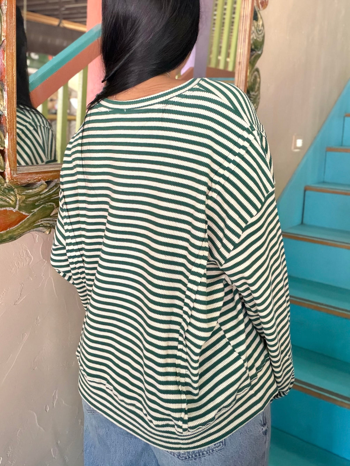 Pullover - Lucky Stripe Knit