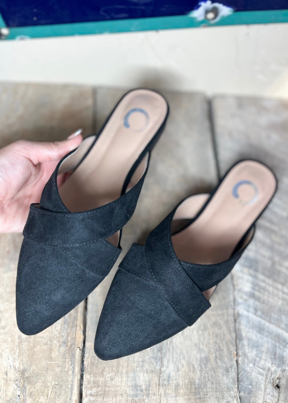 Women's Black Giada Mule