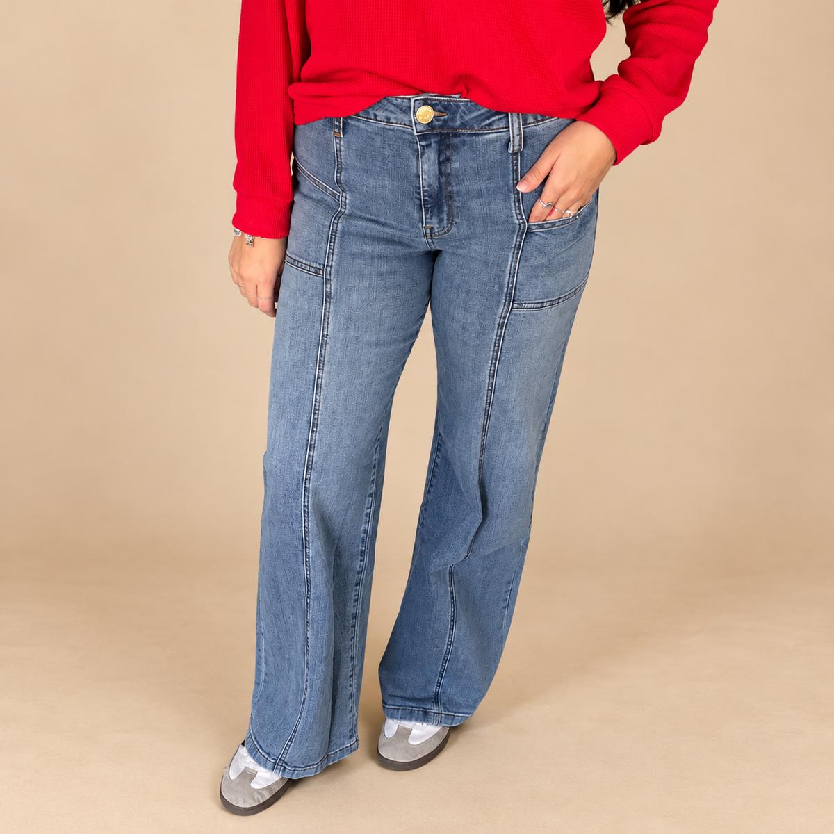 KUT From The Koth Jeans - High Rise Wide Leg