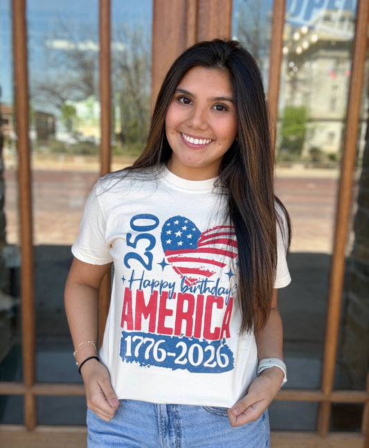 USA Birthday Tee