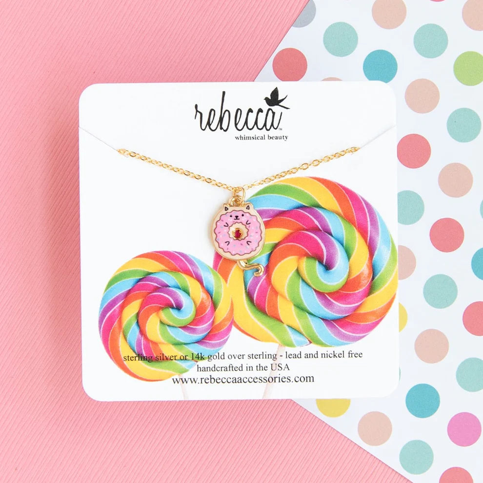 Girls Donut Necklace