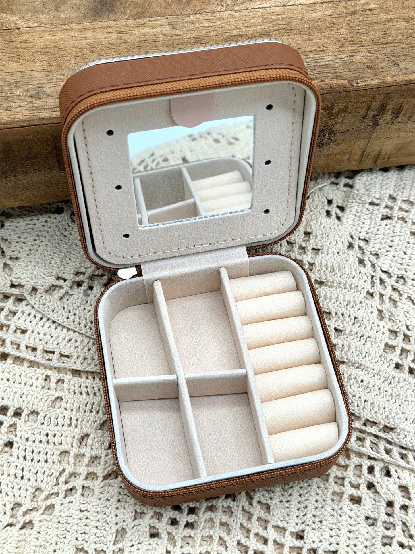 Jewelry | Case Storage Western Flower Turquoise Concho