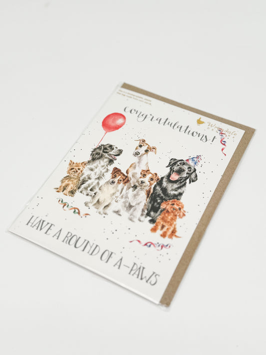 Cards | Congratulations Dog Card with Envelope