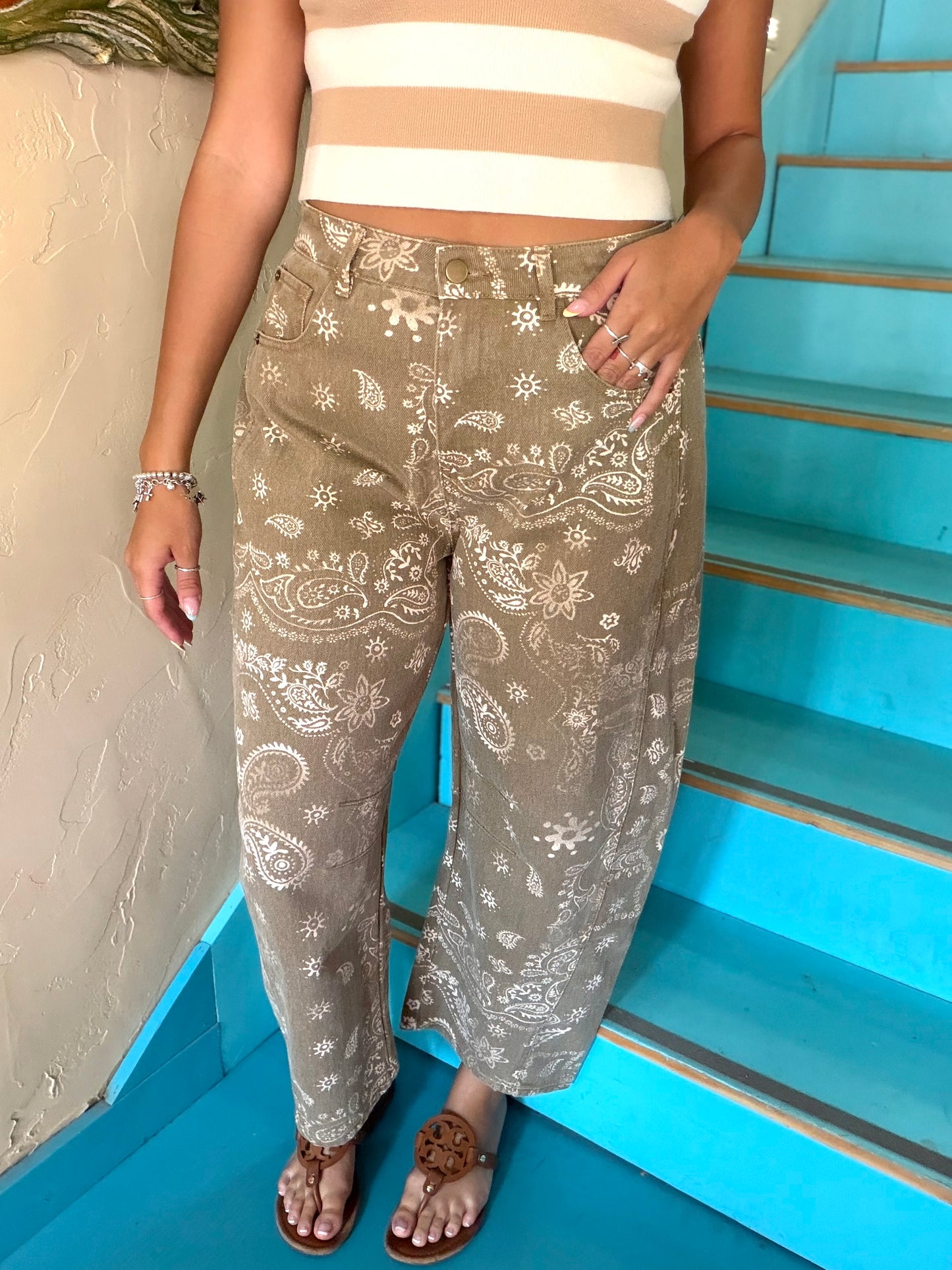 Pants - Desert Paisley Barrel