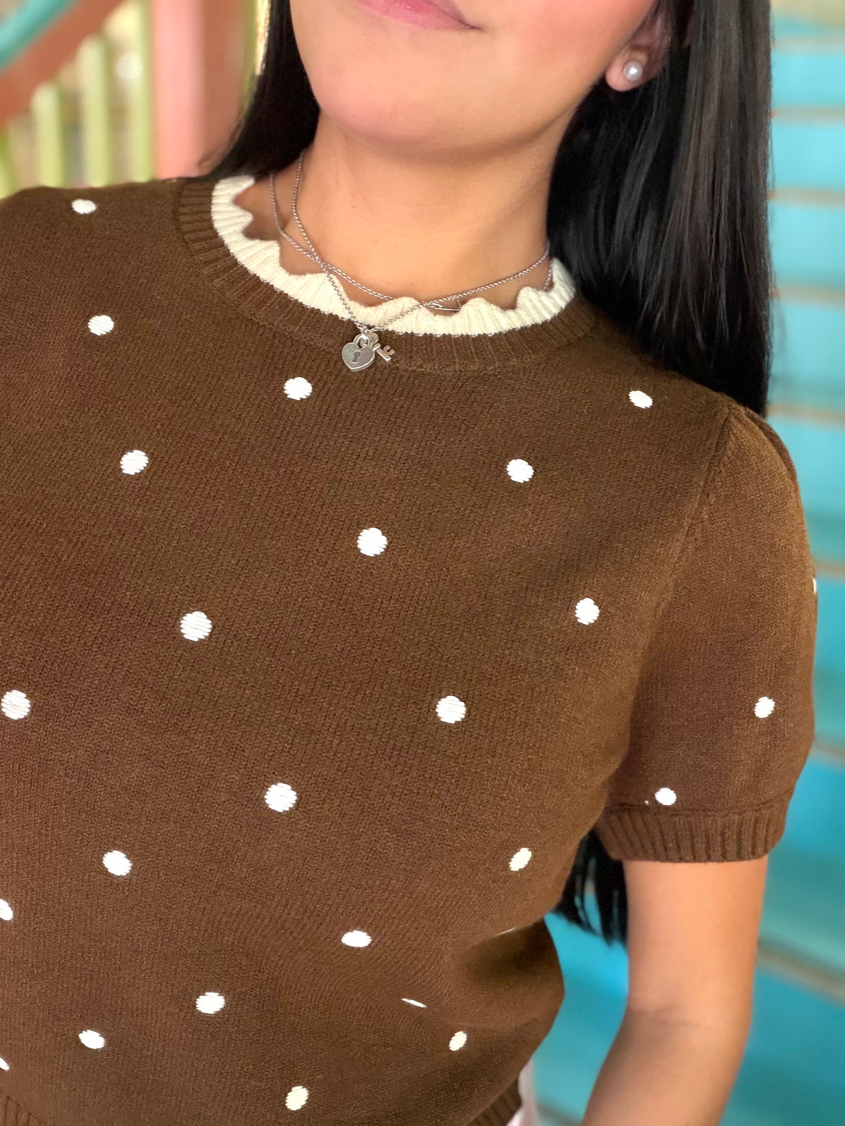 Sweater - Cocoa Confetti Knit