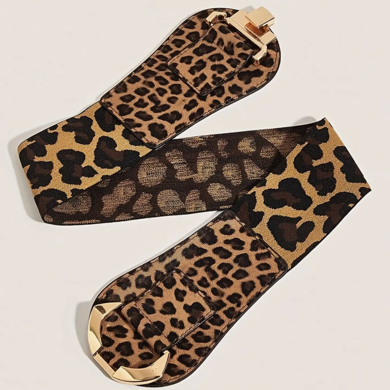 Belt - Leopard Elastic Waist