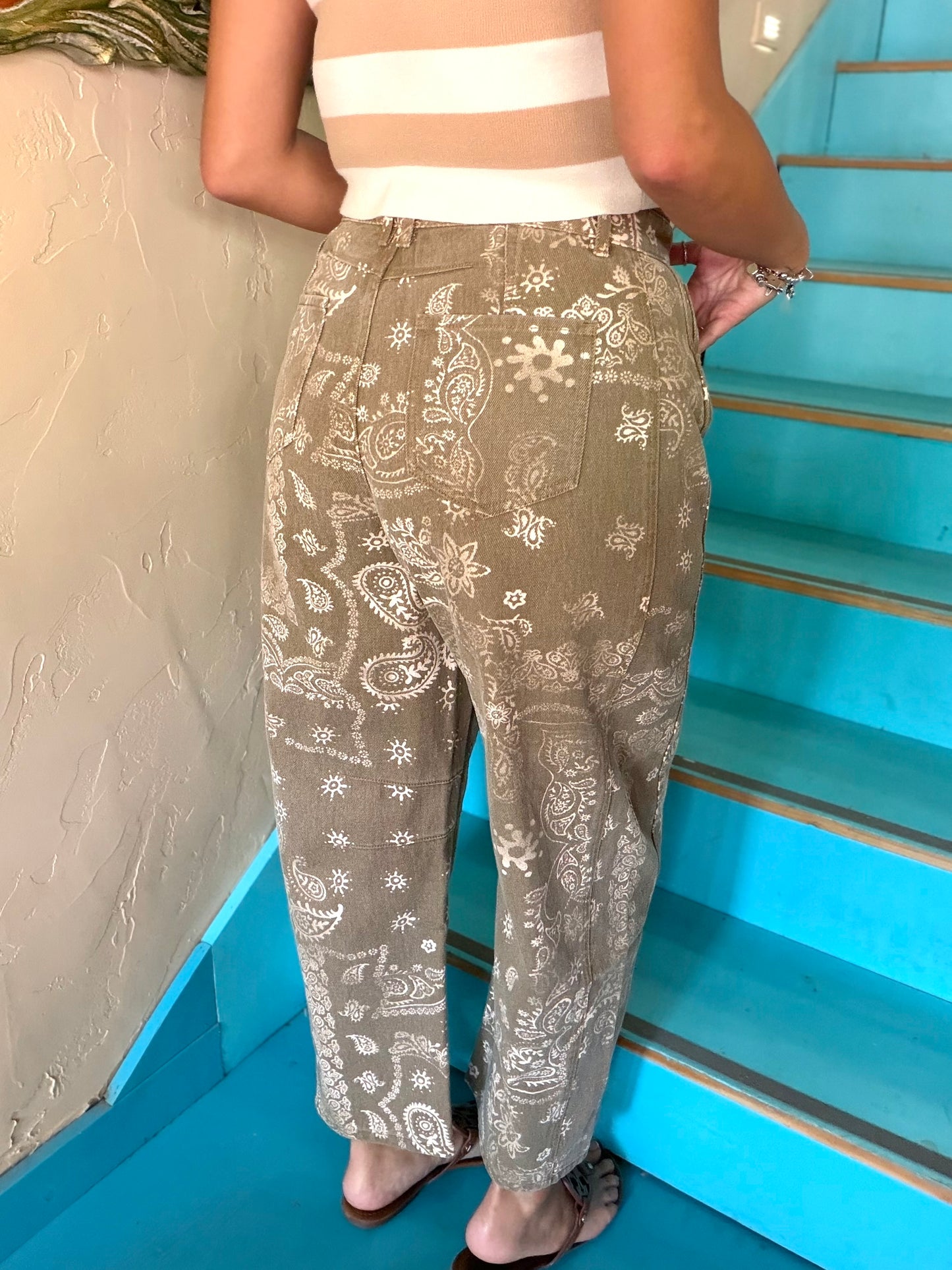 Pants - Desert Paisley Barrel