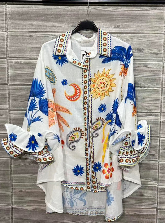 Blouse - Sun Chaser Button Down