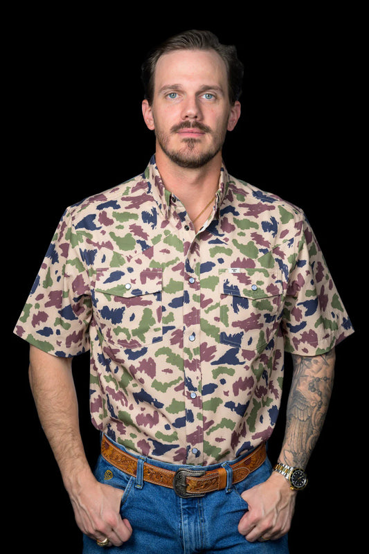 Snap Shirt - Camo Short Sleeve