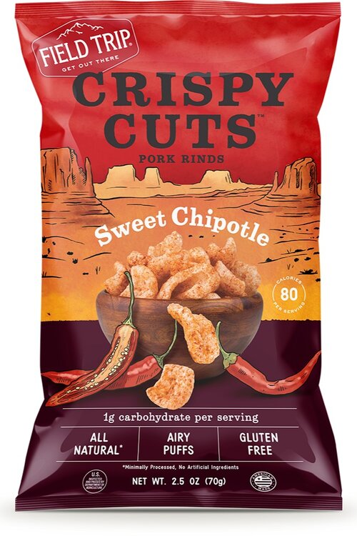 Snacks | Crispy Cuts - Sweet Chipotle Pork Rinds