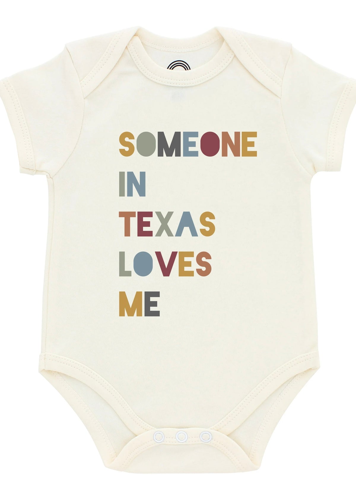 Baby | Emerson And Friends Onesie Someone in Texas Loves Me Short Sleeve