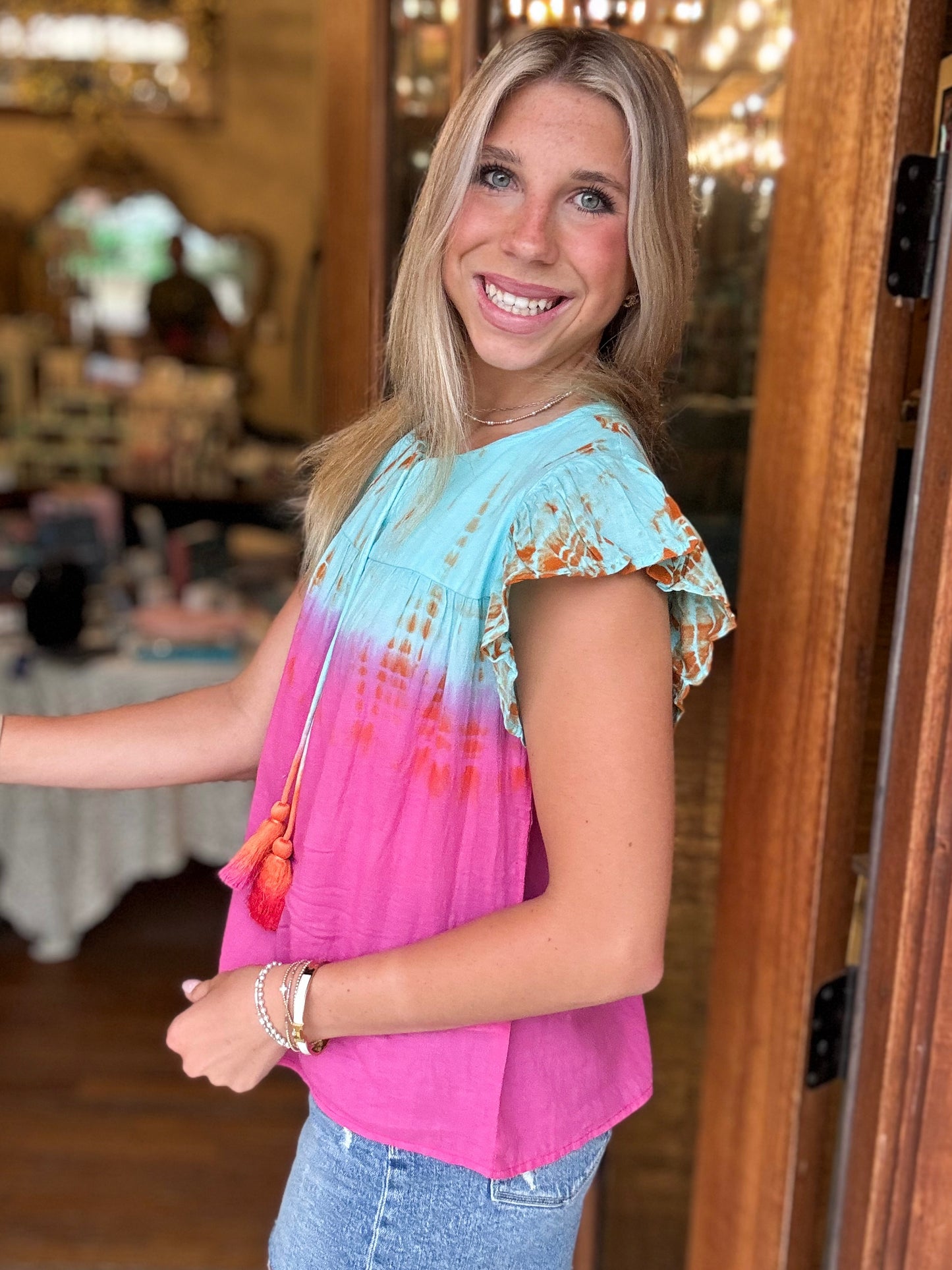 THML Top - Tie Dye Ombre