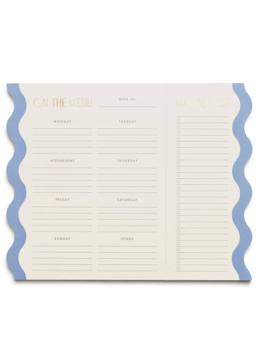 Gift | Designworks Meal Planner Notepad With Magnets