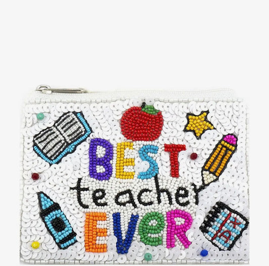 Coin Purse - Best Teacher Ever