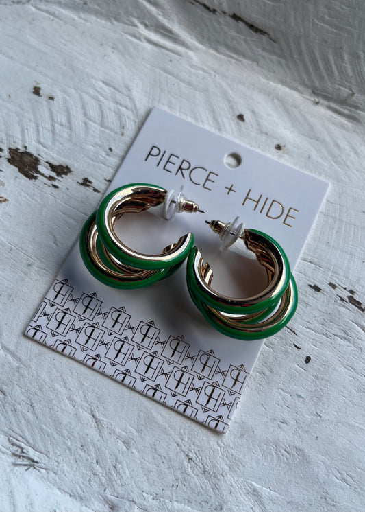 Jewelry | Earrings Petite Tri-Hoop