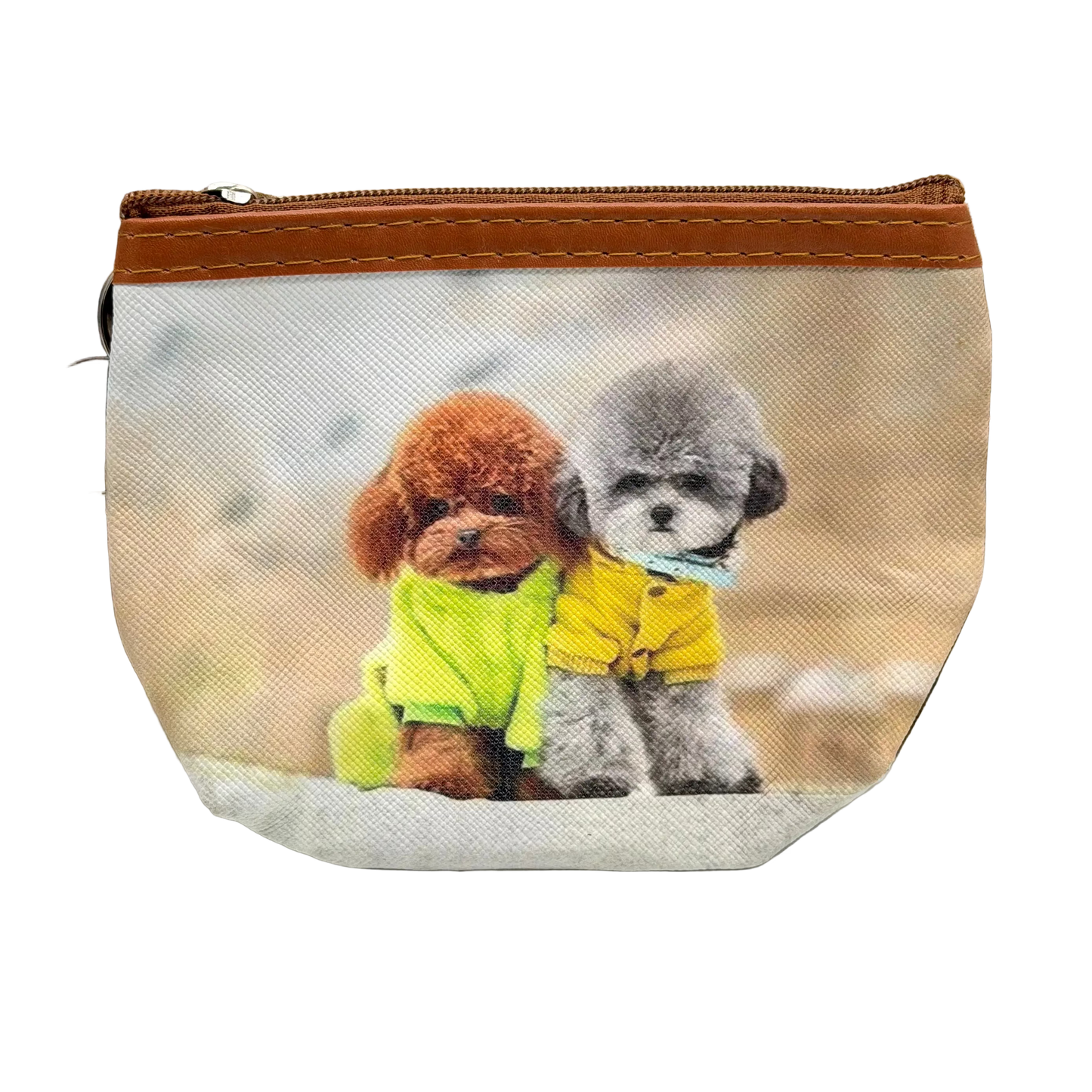 Furry Puppy Dog Coin Purse