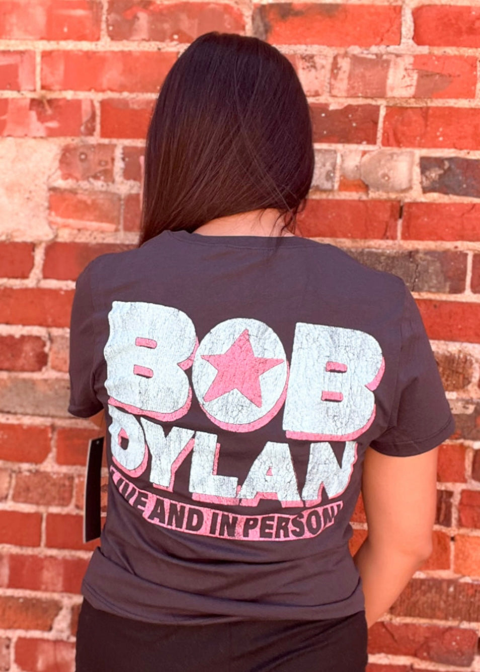 Graphic Tee | Bob Dylan Forest Hills Cropped