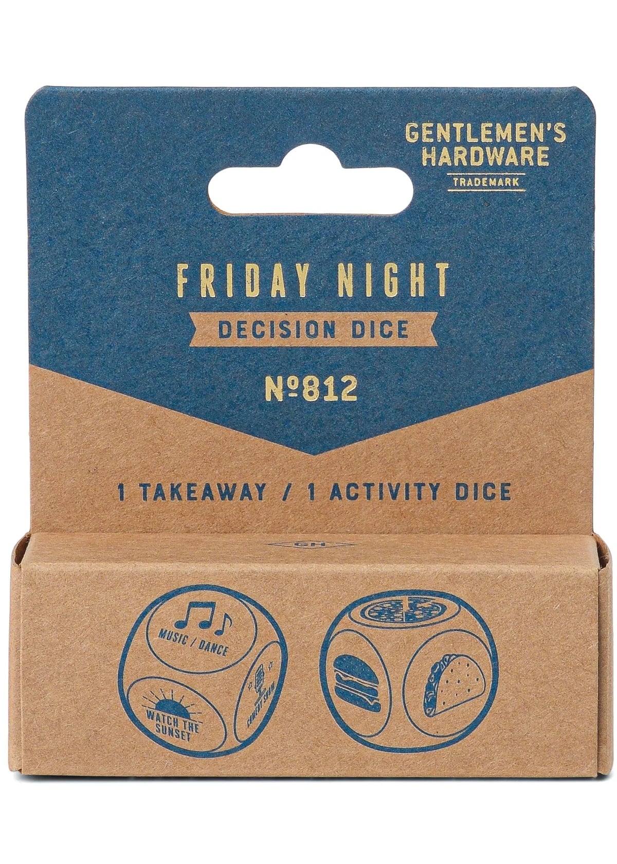 Game | Gentlemen&#39;s Hardware Friday Night Dice (Set of 2)