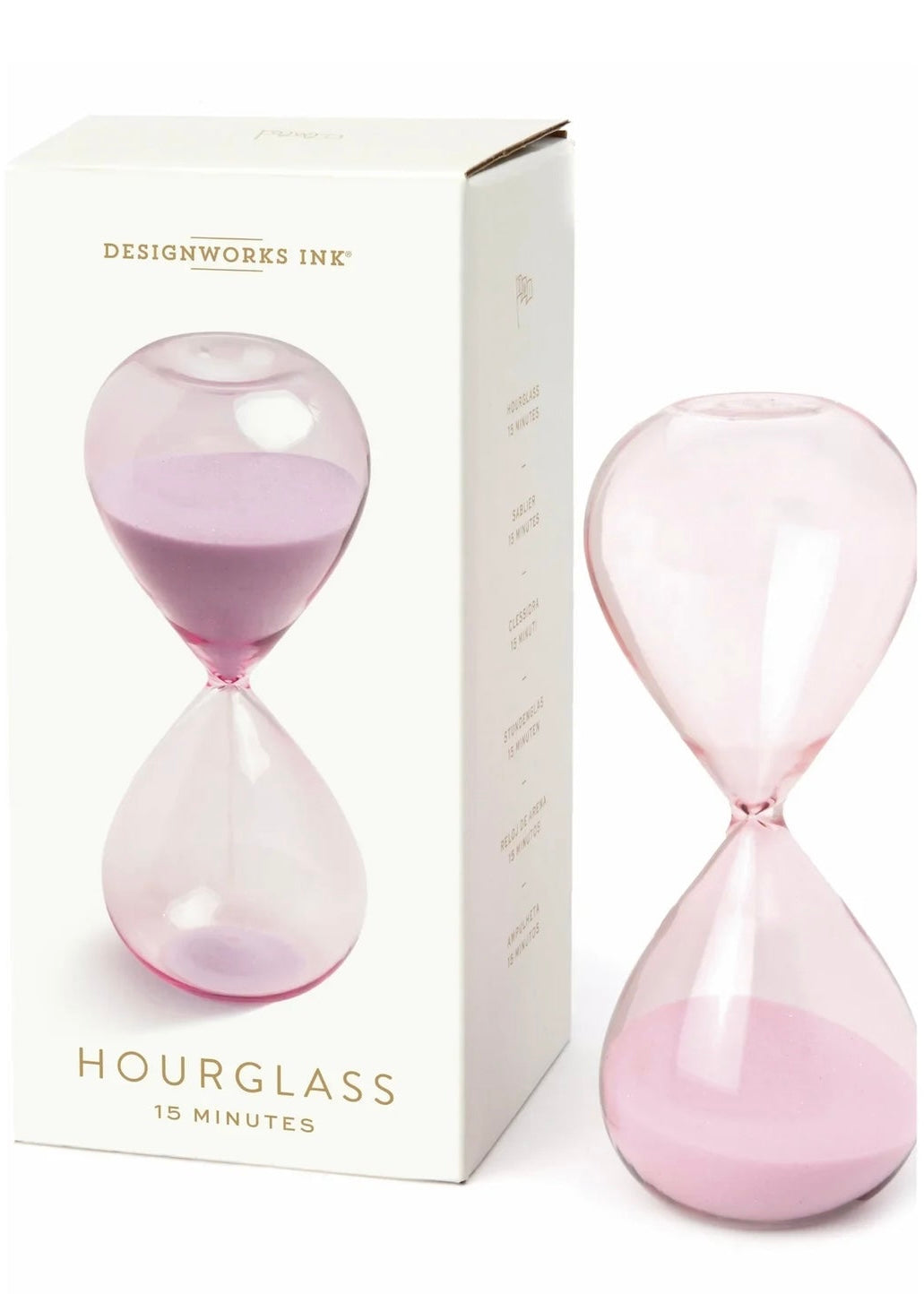 Gift | Designworks Lilac 15min Hourglass