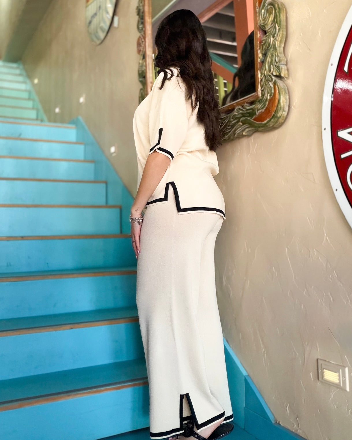 Sandstone Knit Lounge Set