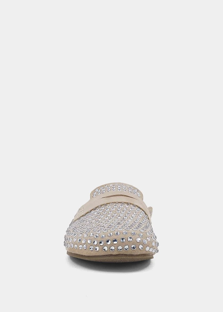 Shoes | ShuShop Faux Leather Rhinestone Slippers