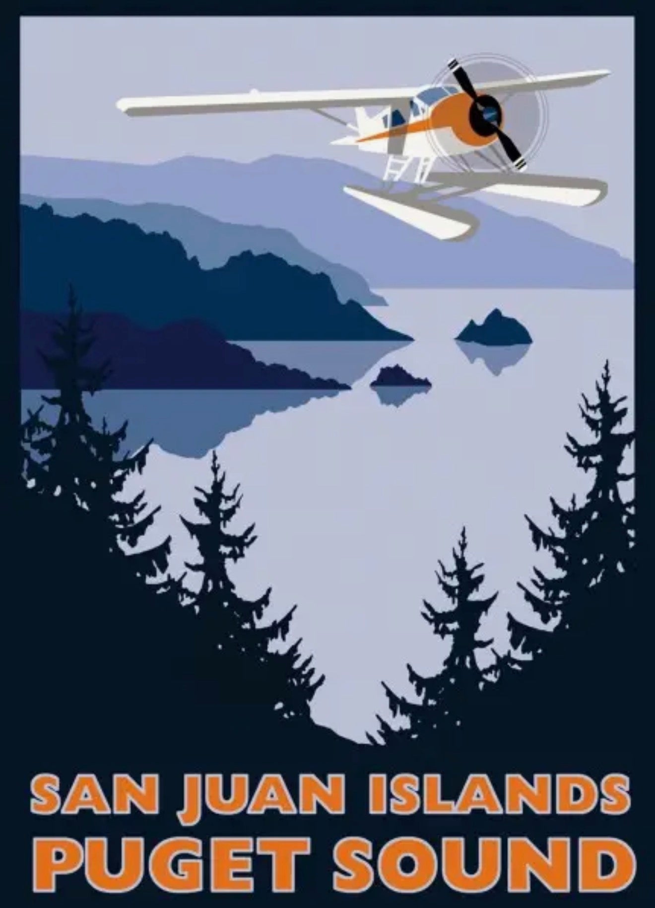 Luggage Tag - Sea Plane
