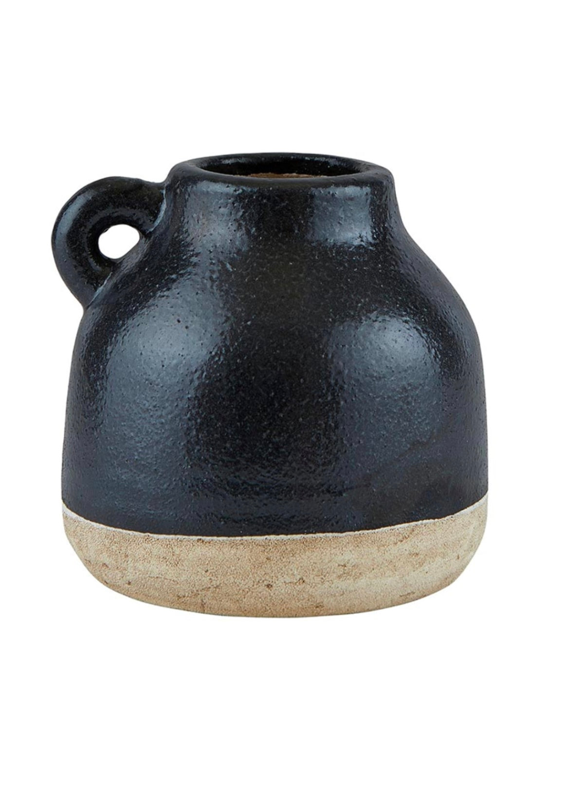 Tabletop | Black Artisan Dipped Vase Medium