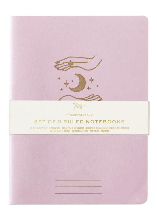 Gift | Designworks Flex Notebooks Saddle Stitch Spine Set of 3