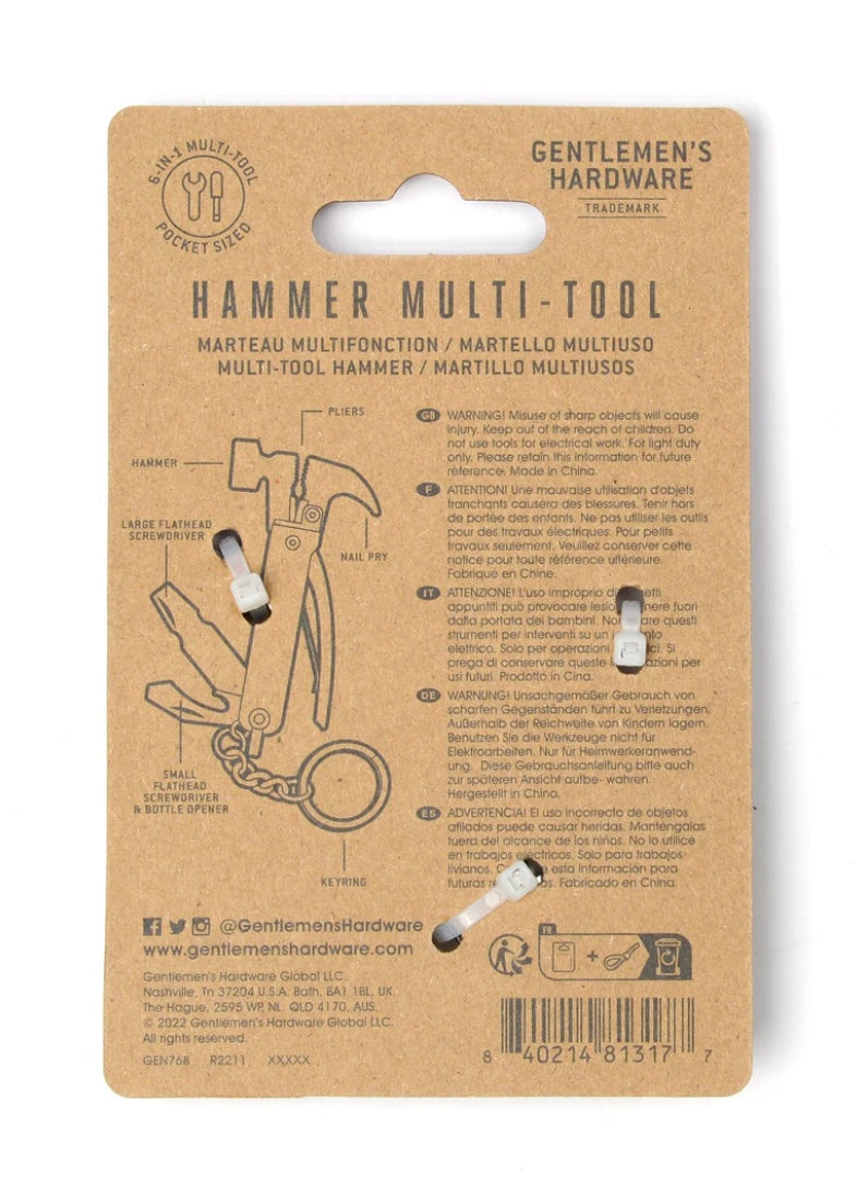 Men&#39;s Gifts | Gentlemen’s Hardware Hammer Multi-Tool