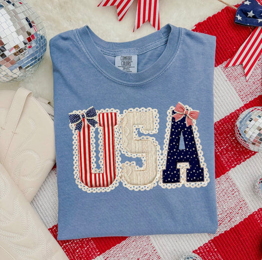Tee - USA Lace