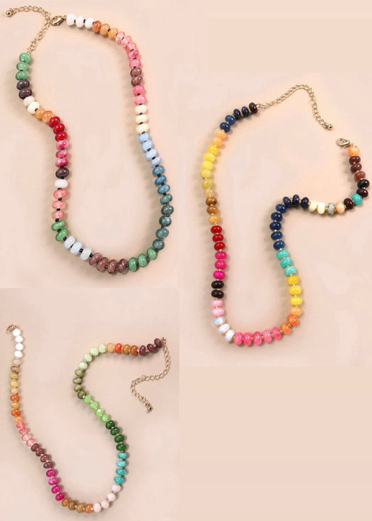 Jewelry | Necklace Natural Agate Glass Bead