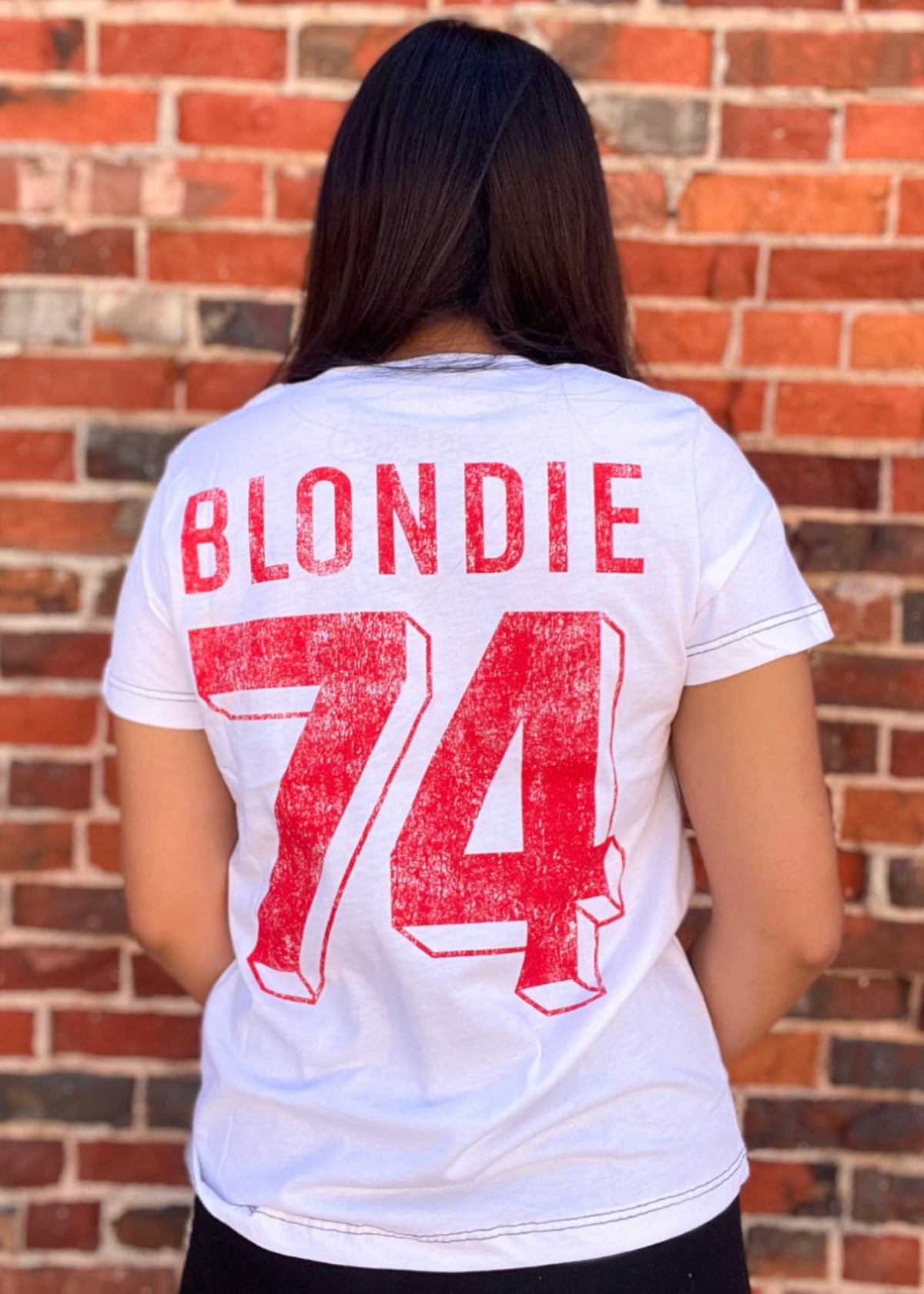 Graphic Tee | Blondie Lips 74