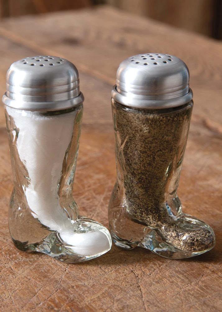 Kitchen | Cowboy Salt Pepper and Napkin Caddy