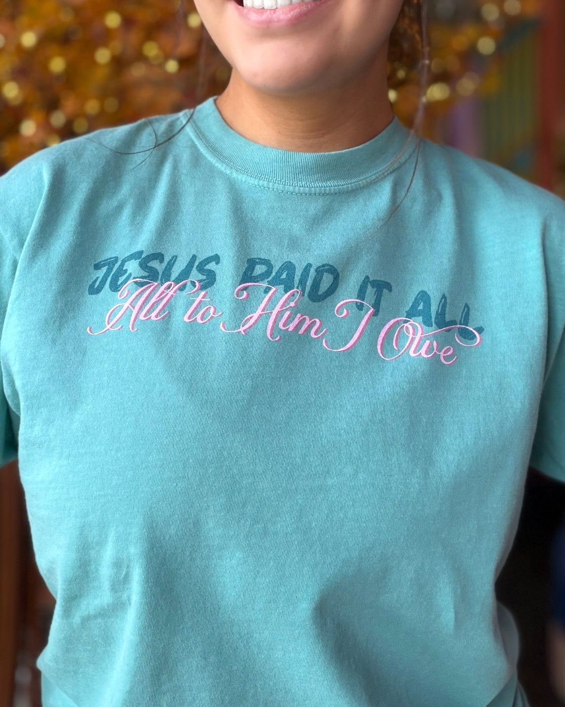 Jesus Paid It All Tee