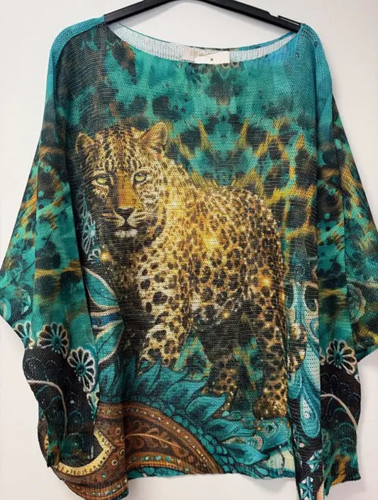 Blouse - Wild leopard