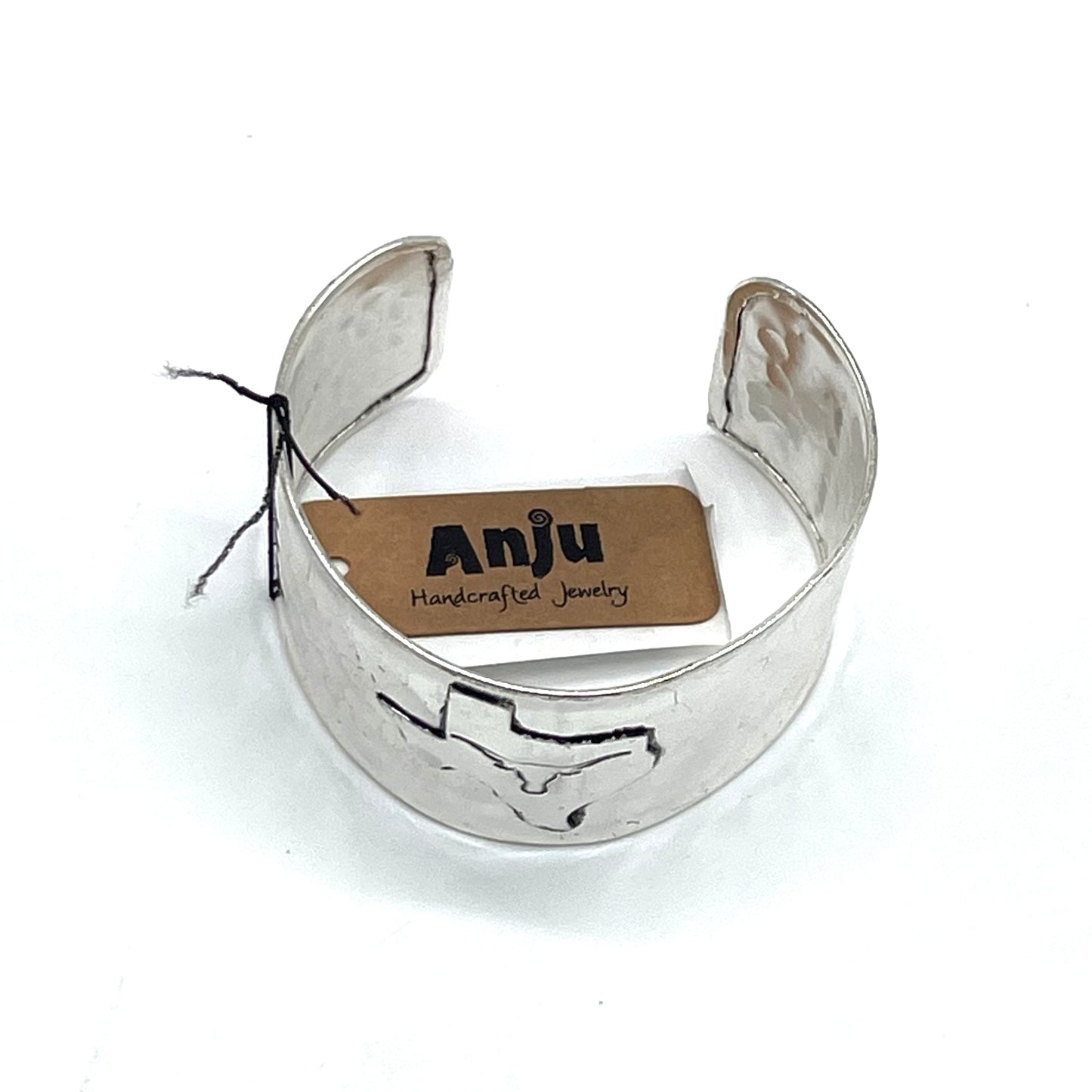 Jewelry | Bracelet Texas Cuff Silver with Longhorn
