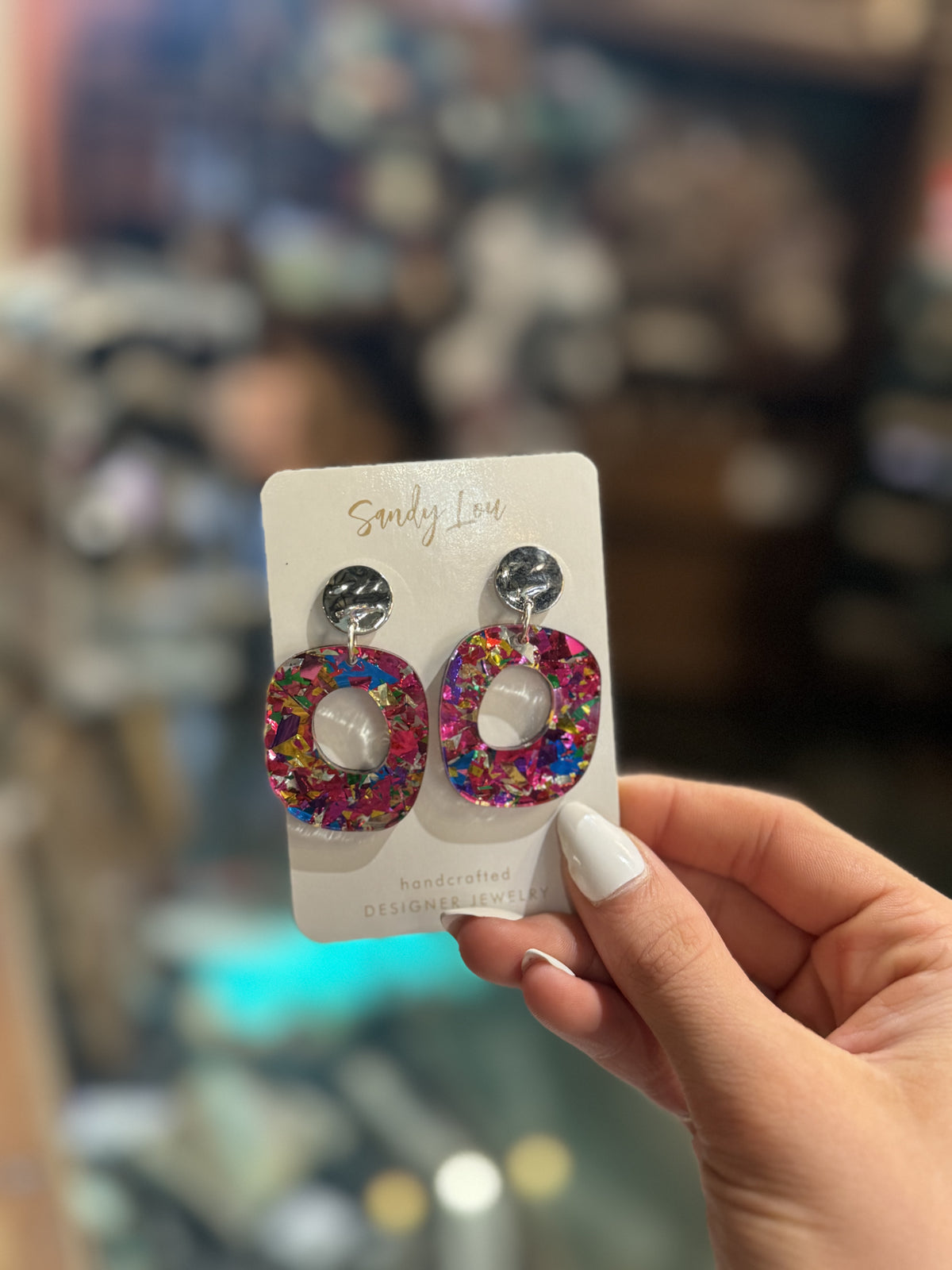 Earrings | Paparazzi Colorful Drop Earrings