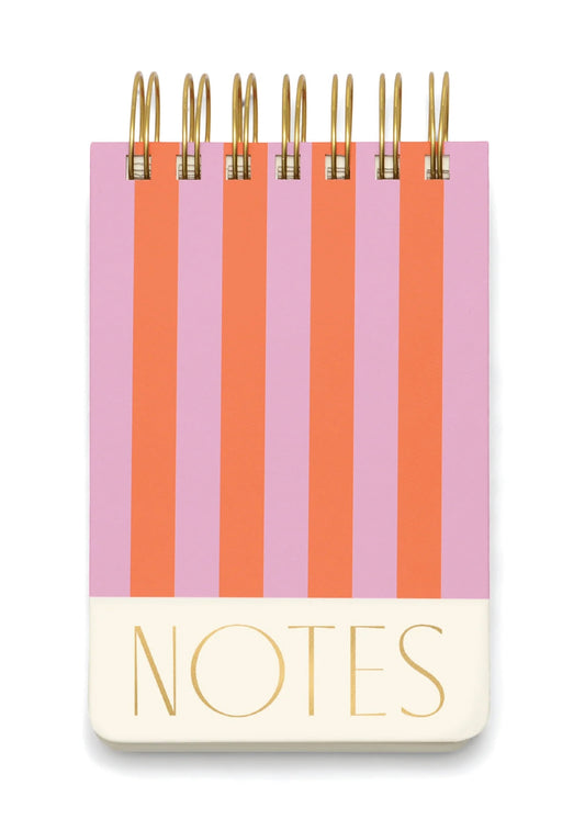 Gift | Designworks Twin Wire Chunky Striped Notepad