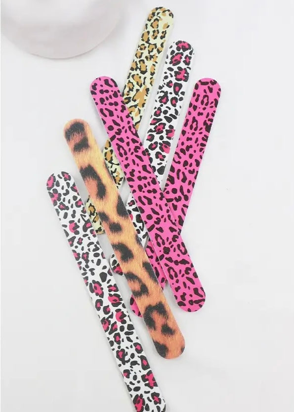 Bath &amp; Beauty | Nail File Animal Print Set of 3