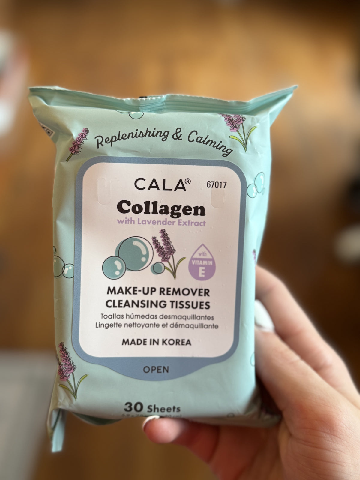 Bath &amp; Beauty | Cala Collagen Makeup Remover Cleansing Tissues